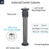 INNOREL ER282C Universal Carbon Fiber Tripod with 10 Layers, Center Column Extension for DSLR Cameras