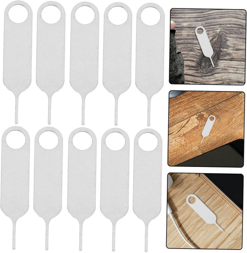 500pcs Veemoon Mobile Phone Card Removal Needle Sim Card Ejector Tool Sim Card Tool Sim Eject Pin Phone Sim Remover Sim