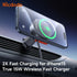mcdodo 15W MagSafe Car Mount Charger with Type-C Extendable Cable, Wireless Magnetic Phone Holder for Automobile Vent