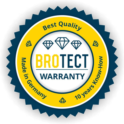 brotect Countryman R60 2010-2016 Glass Screen Protector Film Compatible with Mini Infotainment System - Glass-Foil
