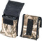 LENSCOAT 2-Battery Pouch Camouflage Camera Battery Holder for Pro DSLR (Realtree Max4 HD)