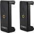 Universal Cell Phone Tripod Mount Adapter, OIMIO Phone Holder Clip for Monopod, Selfie Stick & More (2 Pack)
