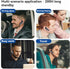 TMGADTDU Headset, 30Hrs 200 Bluetooth Single-Ear Wireless Earpiece with ENC Noise Canceling Mic, Call Time Handsfree