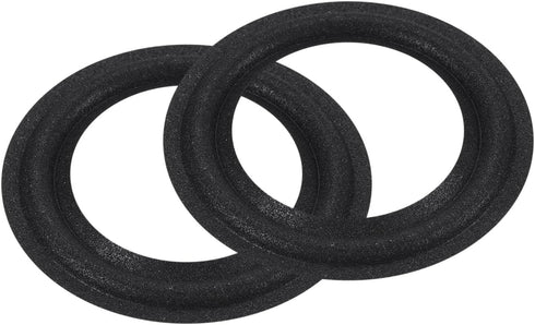 MECCANIXITY Rubber Speaker Foam Edge Surround Rings 3 Inch for Subwoofer Replacement Parts, 2 Pcs