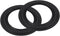 MECCANIXITY Rubber Speaker Foam Edge Surround Rings 3 Inch for Subwoofer Replacement Parts, 2 Pcs
