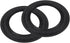 MECCANIXITY Rubber Speaker Foam Edge Surround Rings 3 Inch for Subwoofer Replacement Parts, 2 Pcs