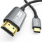 UANTIN USB C to HDMI 2.1 Cable 8K@60Hz, 4K@144Hz/120Hz, 48Gbps, HDCP2.3, Dynamic HDR,