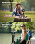 ZOINSHOT Phone Tripod, Upgraded Mini Flexible Tripod for iPhone with Wireless Remote, Portable Camera Tripod for Video