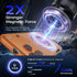 XO Simple is Beauty 360 17/16/15/14/13/12 Magnetic Car Phone Holder, Strong Magnet with Vacuum Suction Cup Dashboard
