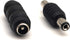 5.5mm x 2.1mm DC Power Adapter, (2 Pairs) Female to Female Coupler, Male to Male Coupler for LED/CCTV Camera