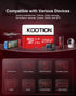 KOOTION 256GB Micro SD Card UHS-I U3 V30 4K for Camera, Action Camera, Drone, Smartphone with Adapter