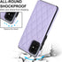 Asuwish Samsung Galaxy A71 5G Wallet Cover, Purple with Tempered Glass Screen Protector and Leather RFID Credit Card