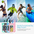 GLBSUNION 4-Pack Universal Waterproof Phone Pouch, IPX8 Dry Bag for Pools, Beach, Kayaking, Fits iPhone 15 and Galaxy