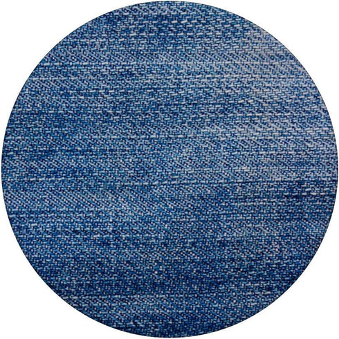 Denim Blue Jeans Fabric PopSockets PopGrip, Funny Gift for Men or Women