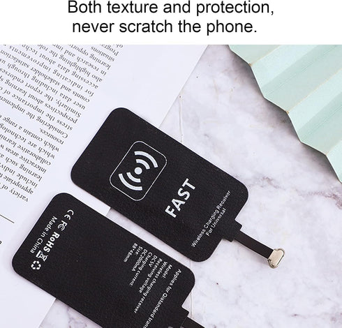 10W Type C Charger Receiver for Android Cell Phones, Thin USB C Charger Receiver Chip for Mobile Phones