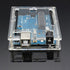 Uno R3 Case Enclosure, Transparent Gloss Acrylic Computer Box Compatible with Arduino UNO R3