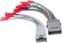 RED WOLF Factory Amplifier Bypass Wiring Harness for 1998-2002 GMC Yukon Chevy