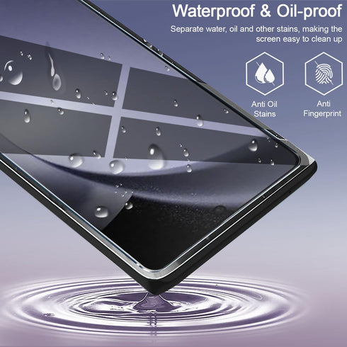 UEEBAI 2 Packs Privacy Screen Protector for Samsung Galaxy Z Fold 6 5G, Anti-Spy, Case Friendly, Easy Installation,