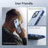 ESR Clear Case for iPhone 13/14 - Shockproof Corners, Military-Grade Protection, Yellowing-Resistant Acrylic, Clear