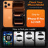 TAURI 17 17 for iPhone Pro Case, Full Camera Protection with Screen Protector, Anti-Yellowing Military-Grade Protection