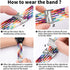 20mm Sport Loop Band for Samsung Galaxy Watch 6/5/4, Compatible with 40mm 44mm/Watch 5 Pro 45mm/Active 2