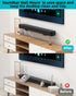HCMOUNTING 33 LBS 3.5"-6.3" Universal Soundbar Wall Mount Bracket- for Samsung, Sony, Bose, LG, Vizio, Sonos & More
