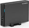 GODO USB 3.0 to 3.5 Inch Hard Drive Enclosure, Vertical External Hard Drive