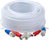 2 Pack 25 Feet BNC Video Power Cable Wire with Connectors for CCTV Camera DVR Surveillance System