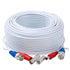 4 Pack 50 Feet BNC Video Power Cable,BNC Extension Wire Video Security Camera Wire with Connectors for CCTV Camera DVR