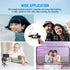 Gimbal Stabilizer for Smartphones, 3 Axis Anti Shock Flexible Extension with Bracket Holder for Vlog Live Streaming