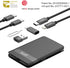 BUDI MFi Certified USB Type C Cable - 3 Types USB Adapter Kit for Traveling Phone Pad Charging