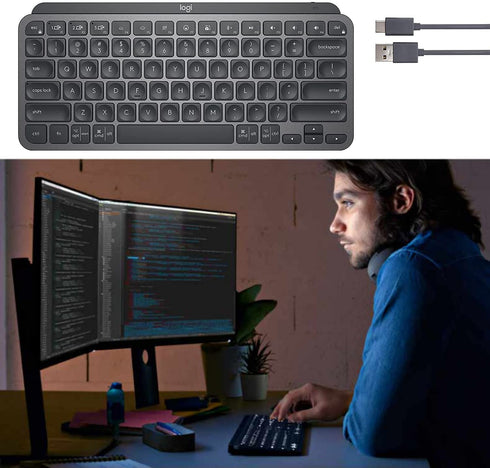 Sqrmekoko Charger Wire Charging Cable Compatible with Logitech MX Keys, Anywhere 3, ZRK Royal KLUDGE RK61, HK Gaming