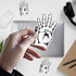 Set 3PCS 2 Inches 2" - Safety Third Sticker Funny Construction Welder Mechanics Tool Box Waterproof Vinyl Decal