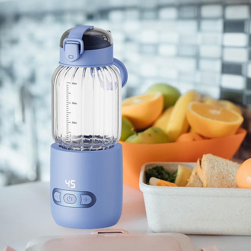 GiaoRosi 400ml Portable Milk Warmer USB Electric Kettle Fast Warming Fast Charging Milk Bottle Car Travel Shopping