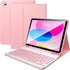 FGZZROU for iPad 10th/11th(A16) Generation Case with Keyboard 2022/2025, 10.9 Inch Magnetic Detachable