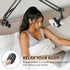 LILANZo Phone Holder for Bed Desk, Overhead Phone Mount with Wireless Remote, Flexible Phone Stand Lazy Bracket Mount