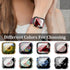 8 Pack Case Compatible for Apple Watch SE Series 6 5 4 3 2, Hard PC Flowers Case with Tempered Glass Protectors