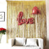 Gold Fringe Backdrop - 3 Pack Gold Foil Curtains for Birthday, Wedding, Bachelorette Party Decor