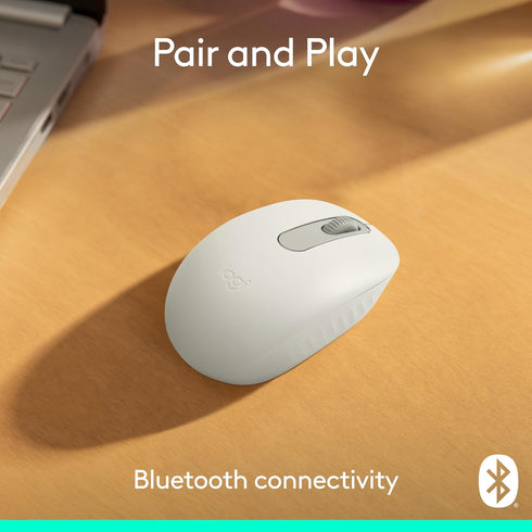 Logitech M196 12-Month Bluetooth Wireless Mouse, Compact and Portable Mouse for Laptops, Tablets and More, Battery