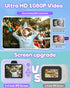 Dylanto Instant Print Camera for Kids, 2.4 Inch Screen, Portable Instant Cameras, Christmas Birthday Gifts for Girls