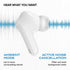 Creative Zen Air Lightweight True Wireless Earbuds with Active Noise Cancellation, Bluetooth 5.0, Up to 18 Hours