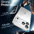 JETech 17 6.9-Inch, Case for iPhone Pro Max Non-Yellowing Shockproof Phone Bumper Cover, Anti-Scratch Clear Back