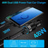 48W Super Fast Car Charger Type C for iPhone 16/16 Pro Max/16 Plus/15, Fast Charging Car Adapter with Built-in Coiled