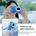 Rieibi ZV-1F Soft Silicone Protective Case for Sony ZV1F/ZV-1M2/ZV-1 Mark II Vlog Camera, Lightweight Case - Blue