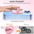 HSAOHD Upgraded Magnetic Phone Grip, Liquid Silicone Soft and Portable, Removable Finger Loop Ring Grip Holder