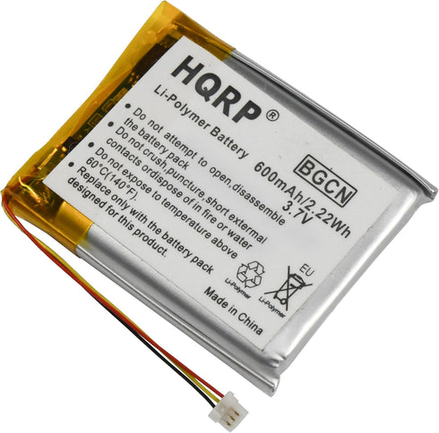 HQRP Battery Compatible with Dr. Dre Studio 2.0 Over-Ear Headphones, AEC643333 Wireless Studio2