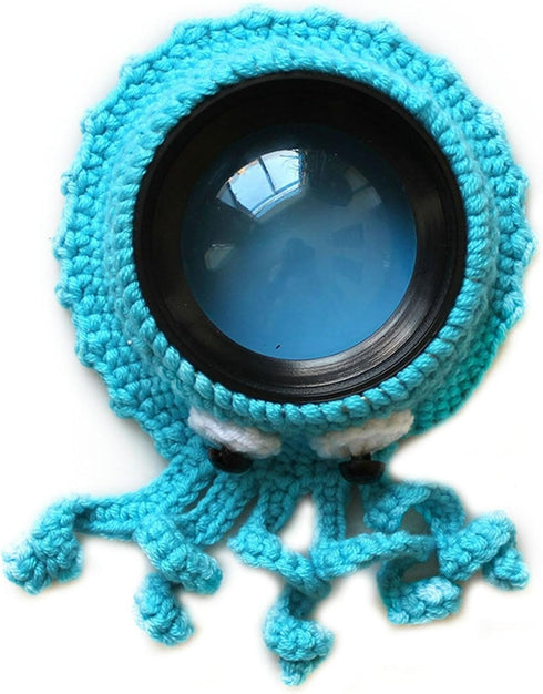 Saycker Shutter Huggers, Camera Buddies Shutter Hugger Photography Props, Handmade Knitted Lens Accessories Pet