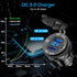 Linkstyle 2PCS 12V USB Outlet, 18W Quick Charge 3.0 Dual USB Power Outlet with ON/Off Switch & Blue LED Voltmeter for