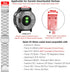 Abanen Stainless Steel Watch Bands for Garmin epix Pro 42mm / Fenix 8 43mm / Fenix 7S, 20mm Adjustable Strap