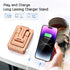 TechGlow Gifts for Men Women Foldable Cellphone Stand with Bluetooth Speaker and Charging Function Birthday Gift Idea